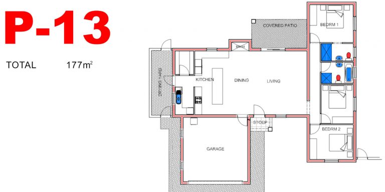 P-13 Floorplan 2000x1000
